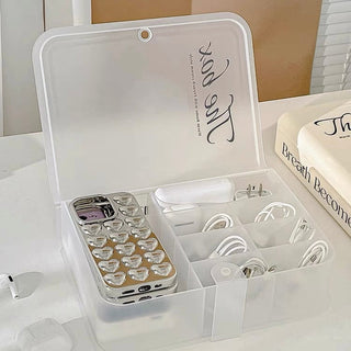 Cable Smartphone Small Item Storage Box  Dummy Book