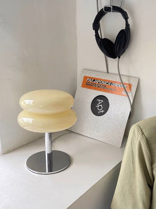 Macaron Glass Table Light USB Lamp
