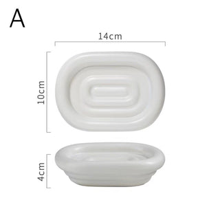 Chubby Ceramic Soap Dish