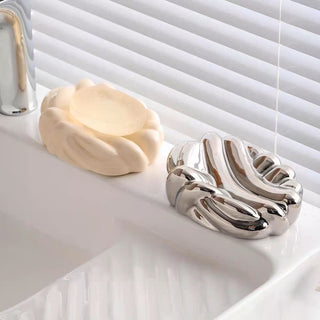 Knot Ceramic Soap Dish