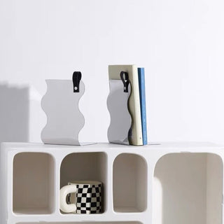 Naminami Wave Mirror Bookstand Tabletop Book Holder Mirror