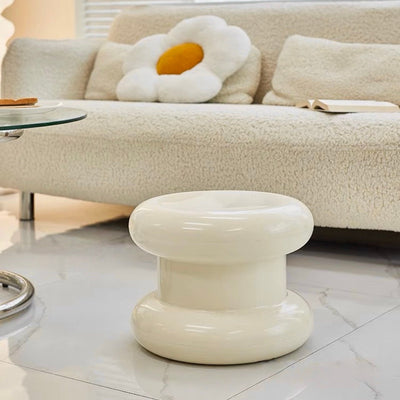 Chubby Round Tier Side Table Stool