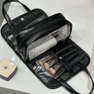 Multifunctional Removable Cosmetic Storage Pouch with Dividers  Makeup Pouch Travel Pouch