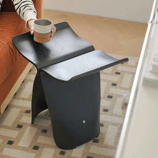 Black Butterfly Stool Side Table Chair
