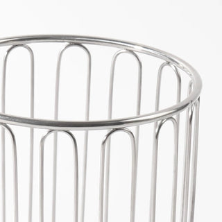 Stainless steel silver brush stand pen holder cutlery