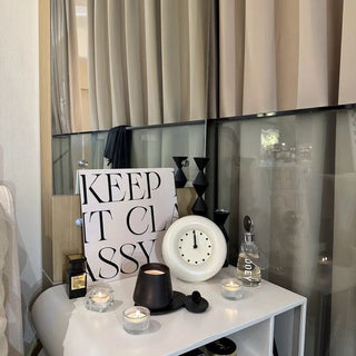 Chubby Round Clock   Table Clock   Wall Clock