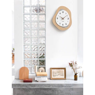 Nuance Curve Retro Clock  Wall Clock