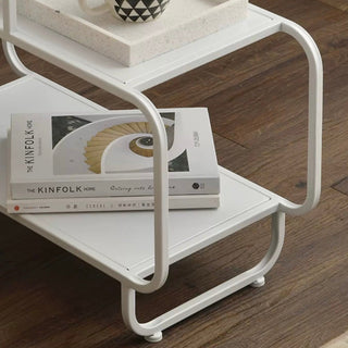 Iron Frame Three-Tier Storage Rack  Side Table