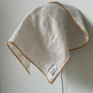 Set of 3 Logo-Printed Linen Kitchen Cloths