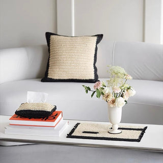 Straw material Natural tissue case cover