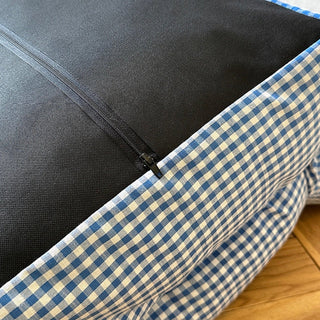 Checkered pattern small pet sofa for dogs and cats pet bed pet supplies pet cushion washable.