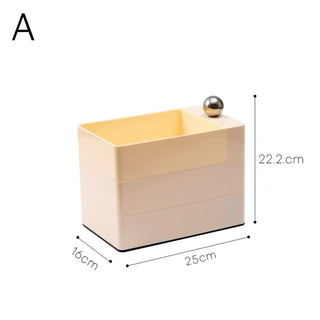 Sliding Rectangular Tier Accessory Tray