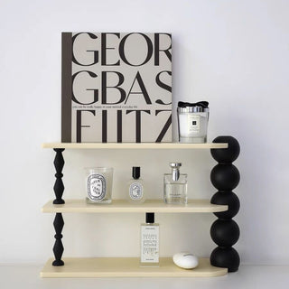 Modern Ball Design Three-Tier Storage Display Rack