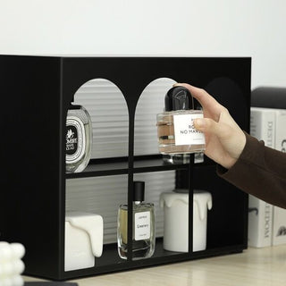 Arch Frame Two-Tier Display Rack  Storage