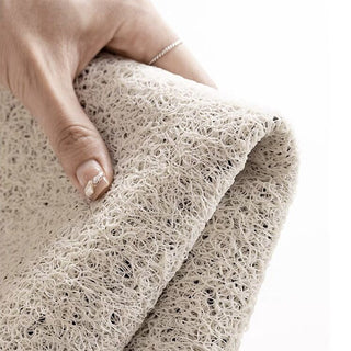 Wave pattern entrance mat 50 x 80 cm mud-removing mat
