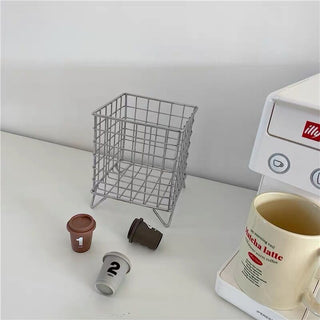 Storage box with legs basket storage basket small item holder