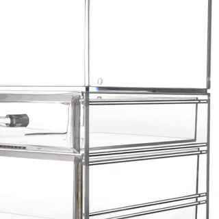 Clear Large Capacity Cosmetic Box 2 Sizes  Makeup Storage