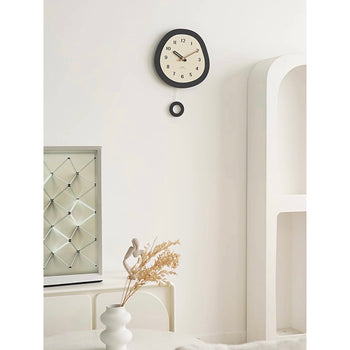 Monochrome Nuance Clock Pendulum Clock Wall Clock