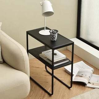 25cm Wide Iron Storage Side Tablein  Slim Rack