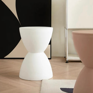 Hourglass design side table stoolin  chair