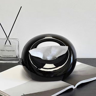 Chubby Round Ceramic Tissue Case