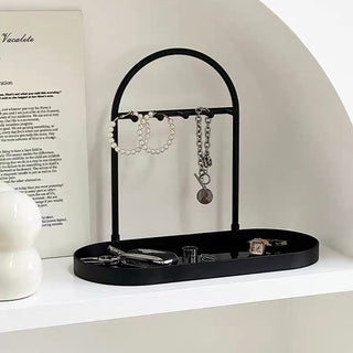 Black Arch Frame Accessory Stand Tray  Storage Tray for Small Items