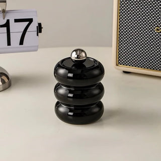 Ball Ceramic Brush Stand with Lid Three-Tier Four-Tier Chubby 6 Types  Small Item Storage
