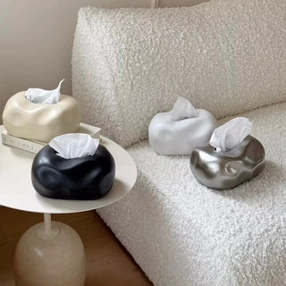 Ceramic Textured Design Tissue Case