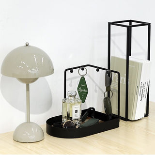 Corner Key Stand Tray   Entryway Storage Small Item Holder