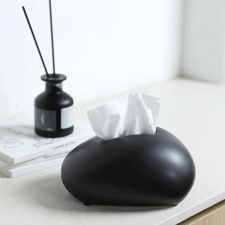 Ceramic Mouse-Shaped Tissue Case Metallic