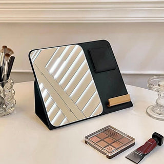 Multifunctional Folding Mirror Smartphone Stand