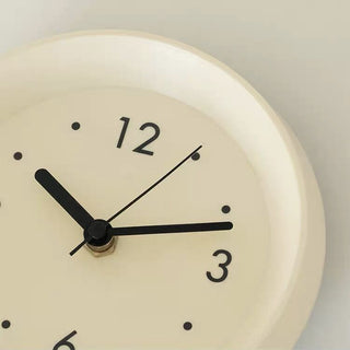 Two-tone Simple Round Clock Table Clock