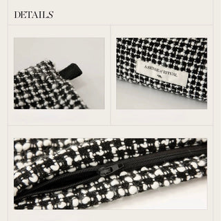 Tweed Mix Tissue Case   Hanging Cover