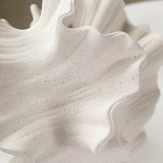 Irregular Wave Ceramic Flower Vase  Vase Object
