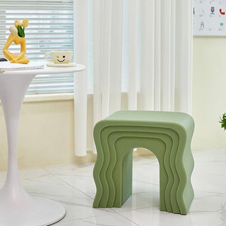 Unique Wave Arch Side Table  Stool