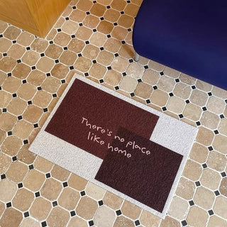 Simple Lettering Color Entrance Mat  50 x 75 cm Mud Removal