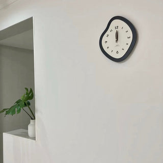 Monochrome Modern Art Wall Clock