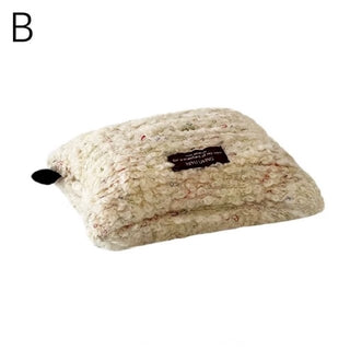 Fluffy Mixed Knit Tissue Case   Hanging Tissue Cover