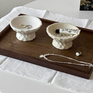 Legged Ceramic Accessory Tray