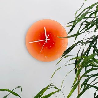 Gradient Clock with Stand  Wall Clock