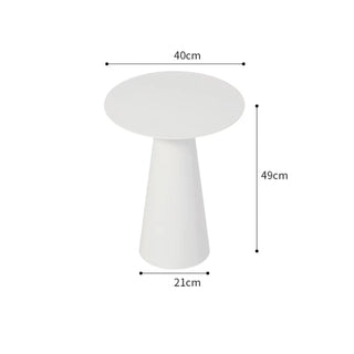 Iron Round Slim Side Table  Sofa Table
