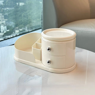 360 Degree Rotating Monotone Drawer Storage Cosmetic Box  Multi-purpose Rack