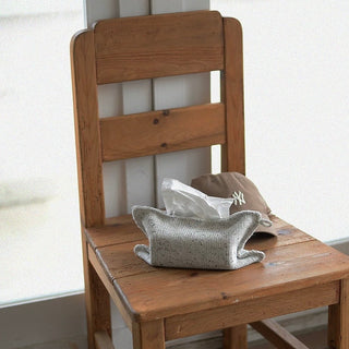 Mixed knit simple tissue case tissue cover hanging