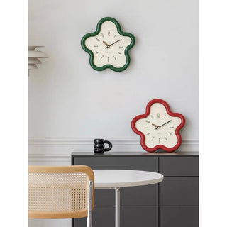 Chubby Flower Frame Clock  Wall Clock