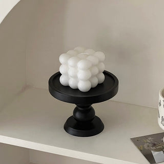 Wood Black Stand Accessory Tray Small Item Holder