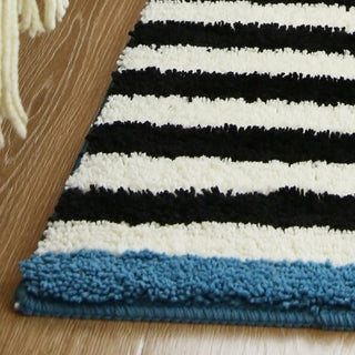 Striped Long Rug Mat Absorbent 50 x 120 cm