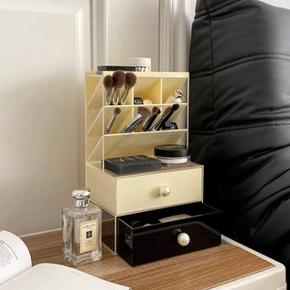 Pearl Monotone Drawer Cosmetic Storage Box