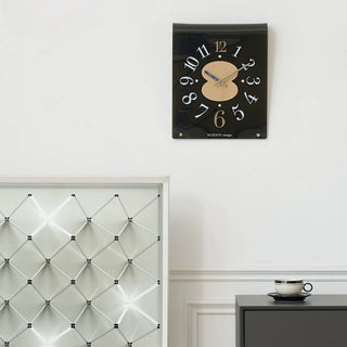 Square Acrylic Wood Art Clock  Wall Clock