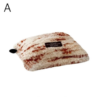 Fluffy Mixed Knit Tissue Case   Hanging Tissue Cover