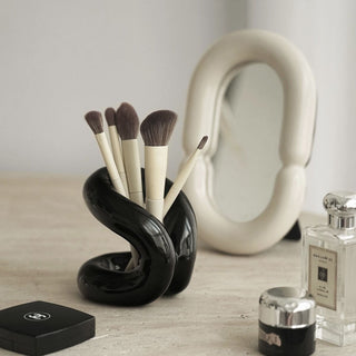 Chubby Ceramic Brush Stand  Multi-purpose stand pen holder